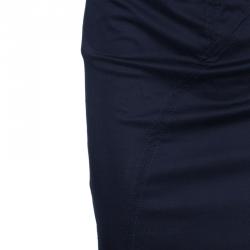 Pre Owned McQ by Alexander McQueen Black Pencil Skirt M