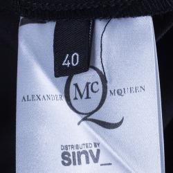 مملوكة مسبقًا فستان أسود ماكوين باي الكساندر ماكوين S