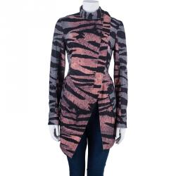 McQ By Alexander McQueen Zebra Print Jacket S