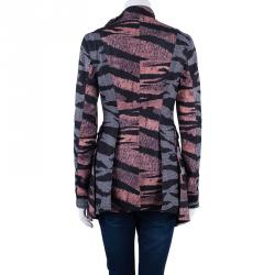 McQ By Alexander McQueen Zebra Print Jacket S