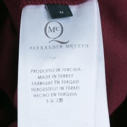 مملوكة مسبقًا فستان أم سي كيو باي أليكساندر مكوين مريوت بسحاب مزين M