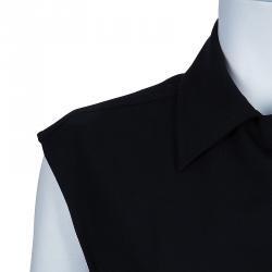 Pre Owned McQ by Alexander McQueen Black Sleeveless Jumpsuit S