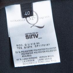 Pre Owned McQ by Alexander McQueen Black Sleeveless Jumpsuit S