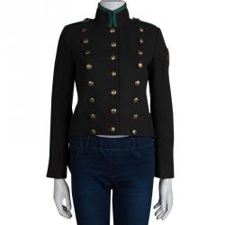 McQ by Alexander McQueen Green Military Style Tailcoat S