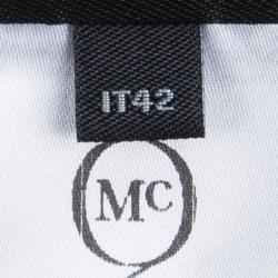 Pre Owned McQ By Alexander McQueen Black Sleeveless Crop Top M