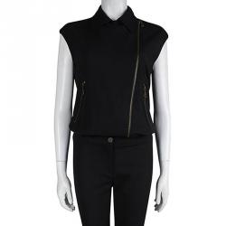 Pre Owned McQ By Alexander McQueen Black Sleeveless Jumpsuit S