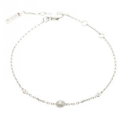 Messika Joy Diamond 18k White Gold Bracelet XS