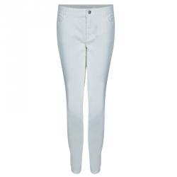 Michael Kors White Denim Skinny Fit Jeans M