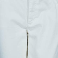 Michael Kors White Denim Skinny Fit Jeans M