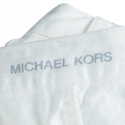 Michael Kors White Denim Skinny Fit Jeans M