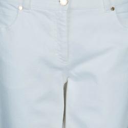 Michael Kors White Denim Flare Jeans L
