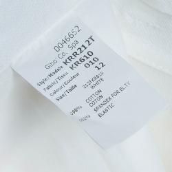 Michael Kors White Denim Flare Jeans L