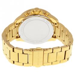 Pre Owned Michael Kors Purple Gold-Plated Stainless Steel Wren MK6290 Women's Wristwatch 42MM