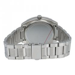 Pre Owned Michael Kors Silver Stainless Steel Bryn MK6133 Women's Wristwatch 40MM