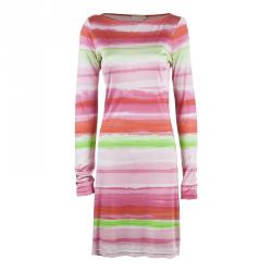 Michael Kors Multicolor Striped Dress M