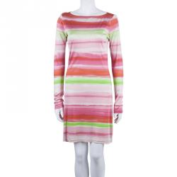 Michael Kors Multicolor Striped Dress M