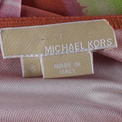 Michael Kors Multicolor Striped Dress M