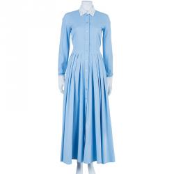 Pre Owned فستان مايكل كورس أزرق M