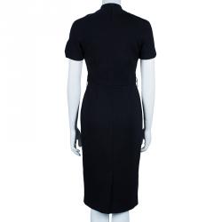 Pre Owned Michael Kors Black Shift Dress S