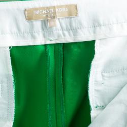 Michael Kors Green Tailored Trousers L