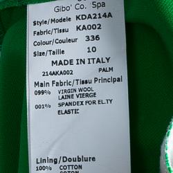 Michael Kors Green Tailored Trousers L