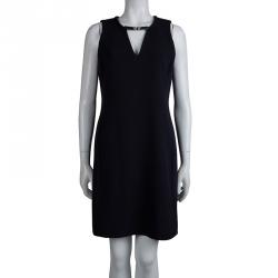 Michael Kors Navy Blue Sleeveless Shift Dress M