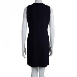 Michael Kors Navy Blue Sleeveless Shift Dress M