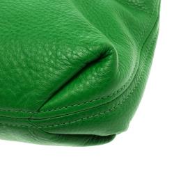 مملوكة مسبقًا Michael Kors Green Leather Bedford Tassel Crossbody Bag