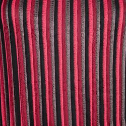 Pre Owned Missoni Multicolor Striped Knit Pleated Sleeveless Maxi Dress M