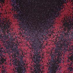 Pre Owned Missoni Multicolour Lurex Knit Sleeveless Top and Maxi Skirt Set S