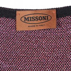 Pre Owned Missoni Multicolour Lurex Knit Sleeveless Top and Maxi Skirt Set S