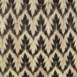 Pre Owned Missoni Multicolor Printed Knit Tie Detail Top and Skirt Set S