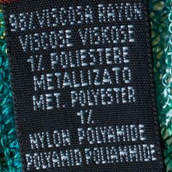 Pre Owned بونشو ميزوني أزرق مقلم تريكو بشراشيب