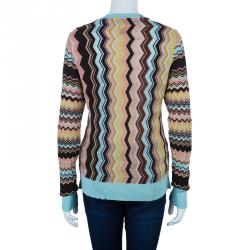 Pre Owned كارديجان ميزوني مطبوع مموج XL