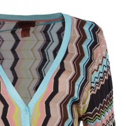 Pre Owned كارديجان ميزوني مطبوع مموج XL