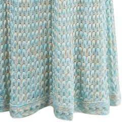 مملوكة مسبقًا Missoni Aqua Embellished Maxi Dress S