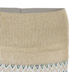 Pre Owned Missoni Multicolor Metallic Knit Maxi Skirt M