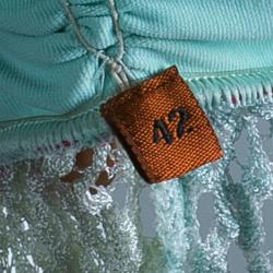 Pre Owned Missoni Mare Strapless Knit Maxi Dress M