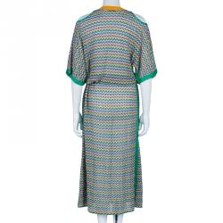 Pre Owned Missoni Mare Multicolor Knit Kaftan M