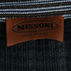 مملوكة مسبقًا Missoni Multicolor Striped Knit Maxi Skirt M