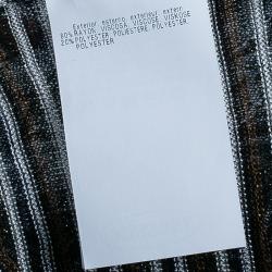 Pre Owned Missoni Multicolor Zig-Zag Long Sleeve Top M