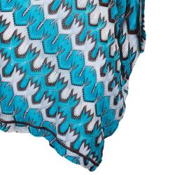 Pre Owned Missoni Mare Multicolor Knit Asymmetric Top S