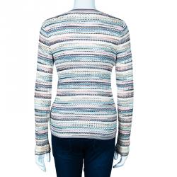 Pre Owned Missoni Multicolor Cardigan L