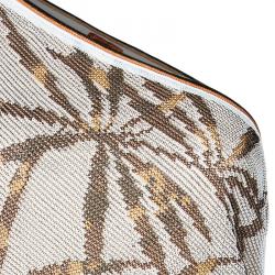 Pre Owned Missoni Brown One Shoulder Dress M