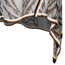 Pre Owned Missoni Brown One Shoulder Dress M