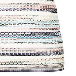 Pre Owned Missoni Multicolor Turtleneck Top M