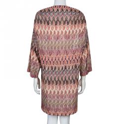 Pre Owned Missoni Multicolor Knit Dress S