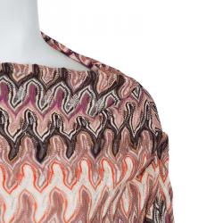 Pre Owned Missoni Multicolor Knit Dress S