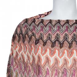 Pre Owned Missoni Multicolor Knit Dress S