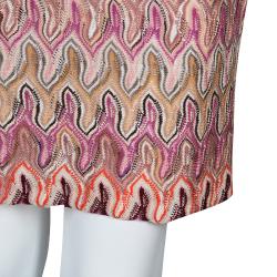 Pre Owned Missoni Multicolor Knit Dress S